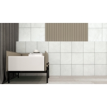 BROOK II - 13X13, WHITE, MATTE